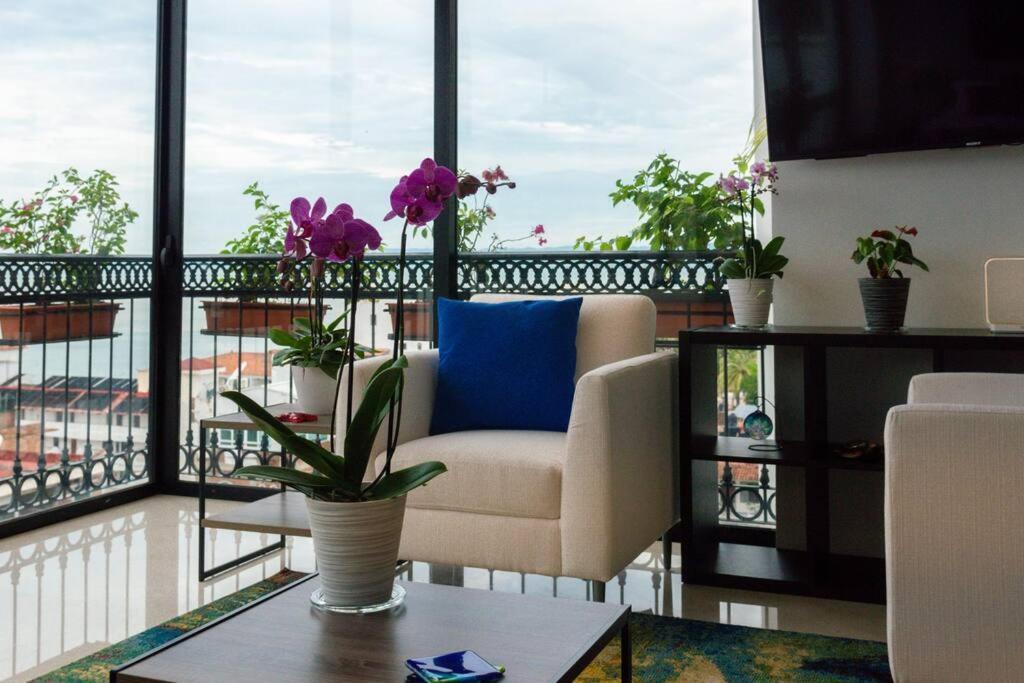 Luxury Oceanview Modern Condo Puerto Vallarta Buitenkant foto