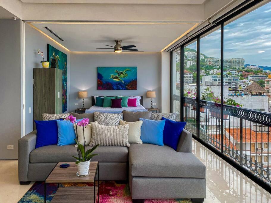 Luxury Oceanview Modern Condo Puerto Vallarta Buitenkant foto