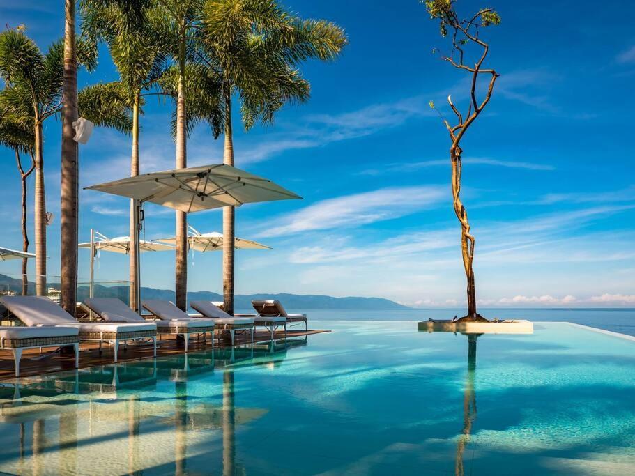 Luxury Oceanview Modern Condo Puerto Vallarta Buitenkant foto